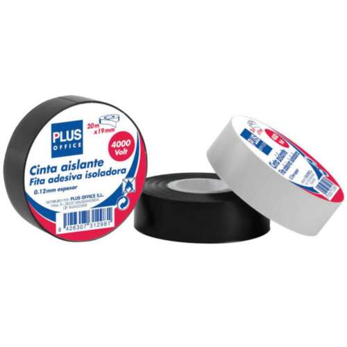 CINTA AISLANTE PLUS BLANCO 19MMX20M