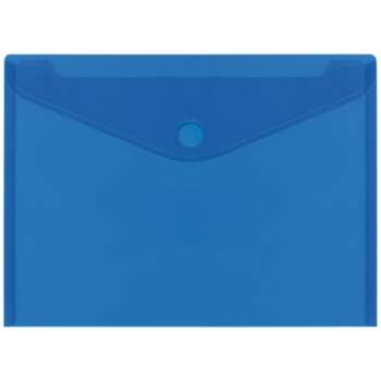 SOBRE PP PLUS A4 VELCRO APAIS. AZUL
