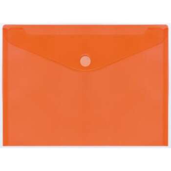 SOBRE PP PLUS A4 VELCRO APAIS.NARANJA