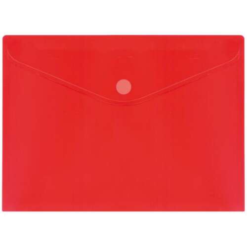 SOBRE PP PLUS A4 VELCRO APAIS. ROJO