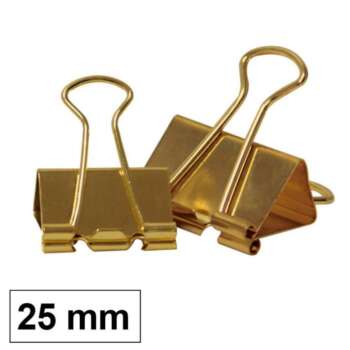PINZA REVERSIBLE MK 25MM DORADA /12UD