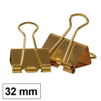 PINZA REVERSIBLE MK 30MM DORADA /12UD