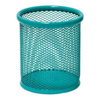 CUBILETE PLUS 190 REJILLA METAL TURQU