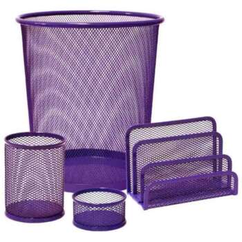 SET ESCRITORIO PLUS REJILLA MORAD 4PZ