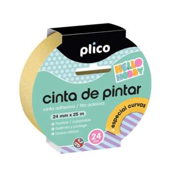 CINTA PINTAR PLICO ESP.CURVA 24MMX25M