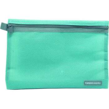 BOLSA MULTIUSO A5 C/CREMALLERA AZUL