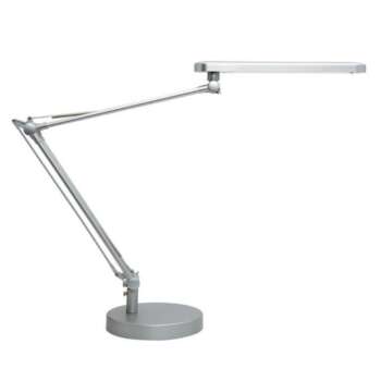 LAMPARA UNILUX LED MAMBO GRIS METALIZ
