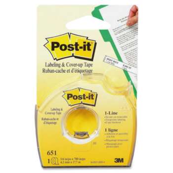 CINTA POST-IT OCULTAR/ETIQUETAR 18X8
