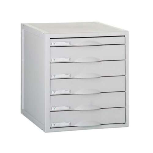 ARCHIVADOR ARCHISYSTEM 6 CAJONES GRIS
