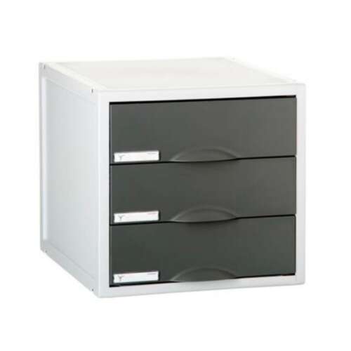 ARCHIVADOR ARCHISYSTEM 3 CAJONES GRIS