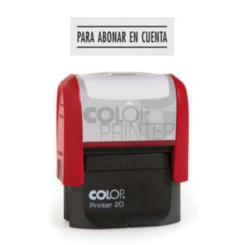 SELLO COMERCIAL COLOP ABONAR CTA AZUL