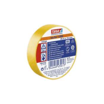 CINTA AISLANTE TESA 19MM X 20M AMARIL
