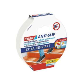 CINTA ANTIDESLIZANTE TESA 25MMX5M TRA