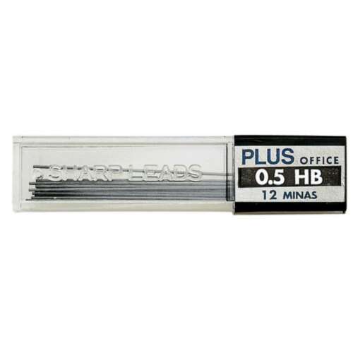 MINAS PLUS OFFICE 0,5MM HB POLYM/12UD