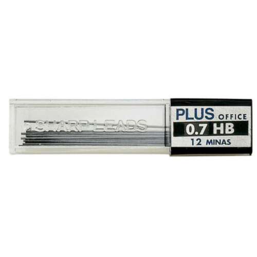 MINAS PLUS OFFICE 0,7MM HB POLYM/12UD