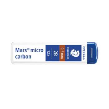 MINAS STAEDTLER 0,5MM 2B /TUBO