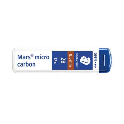 MINAS STAEDTLER 0,5MM 2B /TUBO