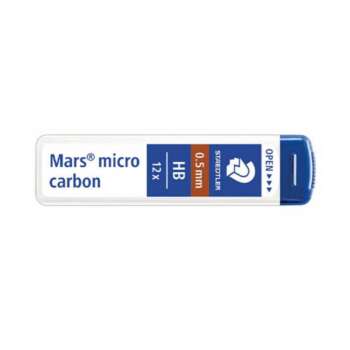 MINAS STAEDTLER 0,5MM HB /TUBO