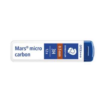 MINAS STAEDTLER 0,5MM 3H /TUBO