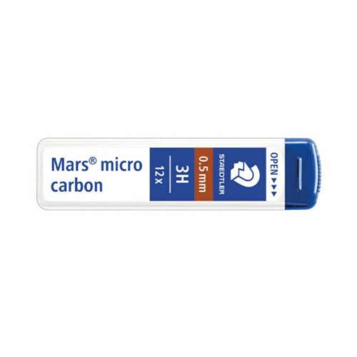 MINAS STAEDTLER 0,5MM 3H /TUBO