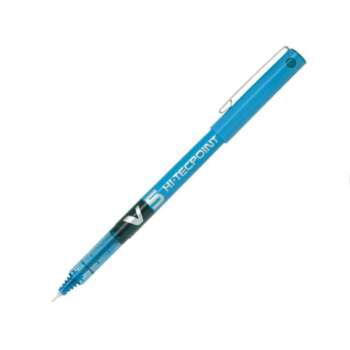BOLIGRAFO PILOT V5 AZUL CLARO