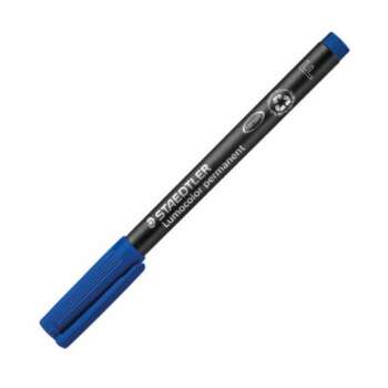 ROTULADOR STAEDTLER LUMOCOLOR"F"AZUL