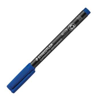 ROTULADOR STAEDTLER LUMOCOLOR"M"AZUL