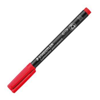 ROTULADOR STAEDTLER LUMOCOLOR"M"ROJO