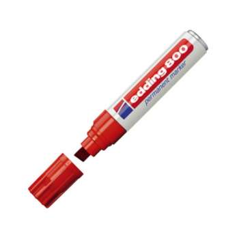 ROTULADOR EDDING 800 ROJO