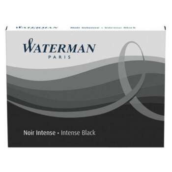 CARTUCHO PLUMA WATERMAN NEGRO /8UD