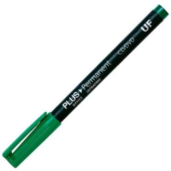 ROTULADOR PLUS PERMANENTE "UF" VERDE