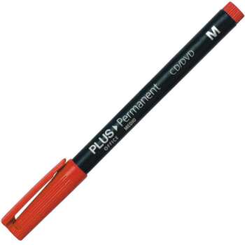 ROTULADOR PLUS PERMANENTE "M" ROJO