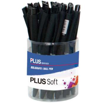 BOLIGRAFO PLUS SOFT NEGRO