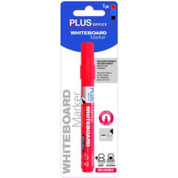 ROTULADOR PLUS BOARD MARKER ROJO BL1