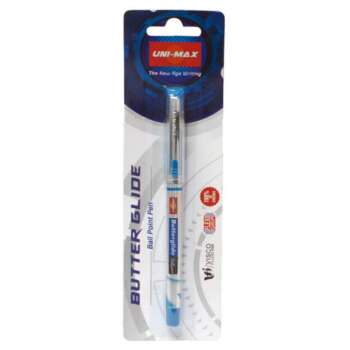 BOLIGRAFO UNIMAX BUTTERG AZUL /BL.1UD