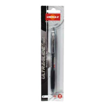 BOLIGRAFO UNIMAX ULTRAGEL NEGRO/BL.1U