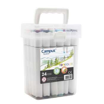 ROTULADOR CAMPUS TOPICOLOR 24 COLORES