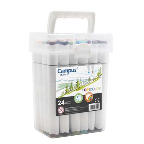 ROTULADOR CAMPUS TOPICOLOR 24 COLORES