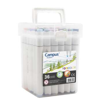ROTULADOR CAMPUS TOPICOLOR 36 COLORES