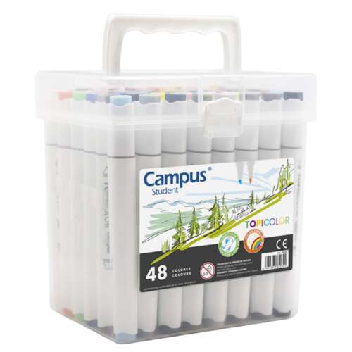 ROTULADOR CAMPUS TOPICOLOR 48 COLORES