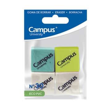 GOMA BORRAR CAMPUS N30-ECO PVC /4UD
