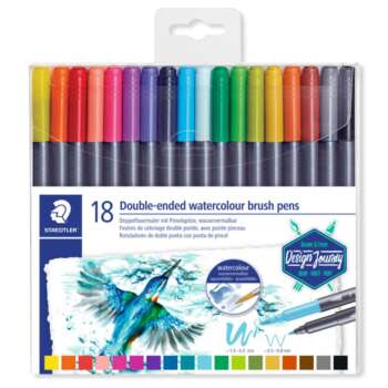 ROTULADOR STAEDT DUO ACUAREL.18 COL