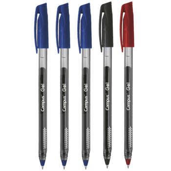 BOLIGRAFO CAMPUS GEL SURT /BOLSA 5U