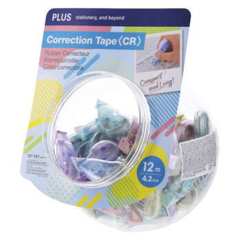 CORRECTOR CINTA PLUS CR 4,2X12M BOTE