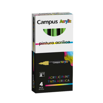 ROTULADOR CAMPUS ACRYLIC VERDE CLARO