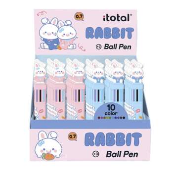 BOLIGRAFO ITOTAL CONEJO MULTICOLOR
