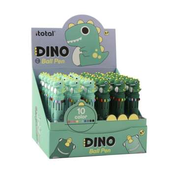 BOLIGRAFO ITOTAL DINOSAURIO MULTICOLO