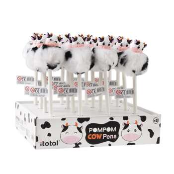 BOLIGRAFO ITOTAL VACA POM POM