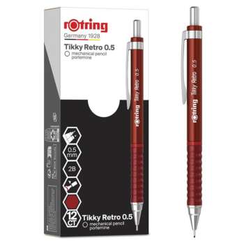 PORTAMINAS ROTRING TIKKY RET ROJO 0 5