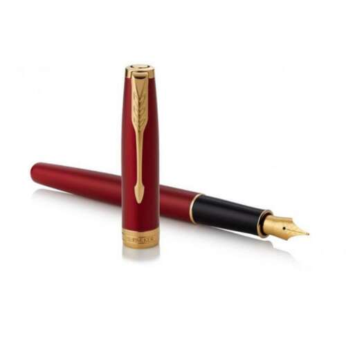 PLUMA SONNET INTENSE ROJO PUNTA ACERO